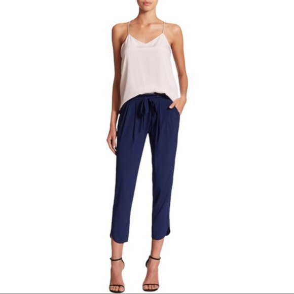 NWT RAMY BROOK Allyn Silk-Blend Pants - Small - Picture 2 of 7